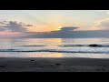 [Healing natural sounds] #3 The gentle sound of waves, the sun setting into the sea, and sunset