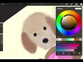 #shorts #drawing   Drawing a GoldenDoodle Donutdog (requested)