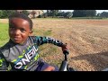 7 YEAR OLD UNLOADS HIS $300 GAS 4 WHEELER(ATV) & PREPARES TO RIDE FOR HIS FIRST TIME VLOG #6