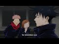 Itadori and Nobara visit Megumi middle school | jujutsu kaisen | episode 22 | English sub