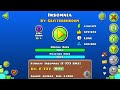 Geometry Dash 2.2 - ''Insomnia'' by Glittershroom (Easy Demon) (My 10th Demon Completed In GD!!!)