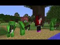 Someone Looking At JJ and Mikey in that Scary Blood Cave in Minecraft - Maizen?!