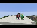 Speedrunner VS Hunter in A EMERALD LUCKY BLOCK WORLD - Minecraft