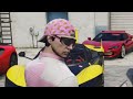 Stealing Every Ferrari from the Dealership in GTA 5