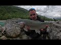 Expedice mramorák a lipan Soča, Idrijca Slovinsko 2024/Expedition marble trout and grayling Slovenia