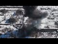 Russian Z T-72 Obliterated By Suspected Anti Tank Mine Ukraine War