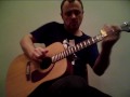 Robert Johnson delta blues style slide. Me guitar.