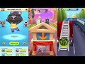 TALKING TOM GOLD RUN VS TOM TIME RUSH DINO TOM VS GINGER VS HANK MOBILE GAMEPLAY