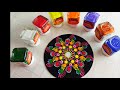 How to draw Dotted Mandala on CD ll Mandala art on CD ll Mandala art for beginners ll Dot painting