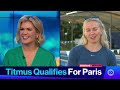 Ariarne Titmus on letting the swimming do the talking at the Olympics