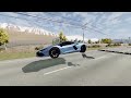 Speed Bump & Massive Spike Strip Pileup VS Car Crashes#03