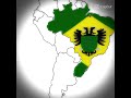 sacro império Brasileiro e Brasil democracia