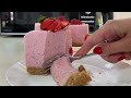 The best strawberry cake for any occasion! An easy no-bake strawberry cheesecake recipe.