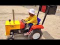 Homemade Mini Tractor HMT 5911 Crossing The River || Sidhu Moose Wala