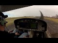 Day flight in the Diamond DA40 with ATC