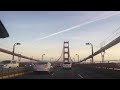Golden Gate Bridge time lapse