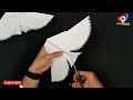 Best paper airplane Bird | Paper airplane fly like bird | how to make a paper airplane bird