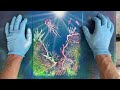 Coral reef SprayPaint art tutorial