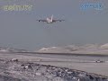 Rare footage of massive Airbus A380 departing Iqaluit Airport, Canada | AIRFLIX™ Exclusive