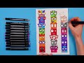 🌻Grow and Learn with Sunflower Fun 🌱 DIY | Arts and Crafts for Kids | Learnt to count | Numberblocks