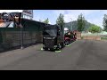 Euro Truck Simulator 2 | Delivering a JCB Wheel Loader in Austria | Steering Wheel Gameplay | 4k