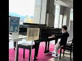 8-year-old playing Chopin at Kyoto Station 8歲Benny @ 京都站彈蕭邦