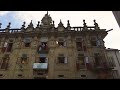 Walking in Santiago de Compostela Old Town - Mesmerizing Afternoon Walk ((4K Ultra HD, 60fps)