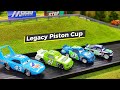 Lightning McQueen Races in the Legacy Piston Cup | Disney Pixar Cars Racing
