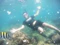 Keren!!Try freedive sampai tergigit