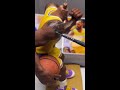 Sculpting LeBron James handmade from polymer clay #Shorts