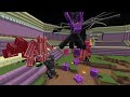 WARDEN & ENDERMAN ALLIANCE Vs IRON GOLEM & PILLAGER ALLIANCE MOBS BATTLE IN MINECRAFT