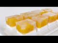 Agar-agar Mango Coconut Milk Recipe | 芒果椰奶燕菜糕食谱