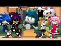 Sonic and his friends + Shadow react to.. /angst,sonadow/ part 1/?