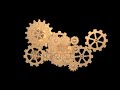 animated steampunk⚙️gears in motion