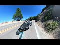 Z900RS Heading Up The East Grade. Palomar Mountain Twisties