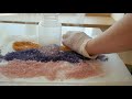 Geode bath salt making 보석같은 소금 입욕제 만들기