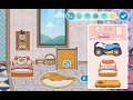 Sanrio Decorating the modern mansion || Toca Boca || with the Hello Kitty furniture