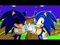 SONIC SURPRISES EXE! Sonic Play's Sonic EXE One More Time By @MrPixelProductions