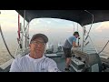 Trolling on Lake Erie with dipsy drivers and planer boards