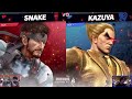 Kagaribi 12  - Hurt (Snake) Vs. Tea (Kazuya) Smash Ultimate - SSBU