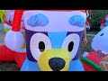 More Christmas Inflatables for Blow Ups Display by Walmart Hello Kitty Scooby