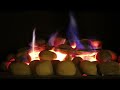 Calm crackling Fireplace with ambient piano music (FULL HD) 1 Hour