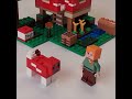 Minecraft - Alex and Mushroom Cow #LEGO #shorts #minecraft #alex #gaming #minecraftshorts #best