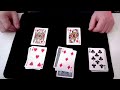 The Australian Fives Card Trick Performance and Tutorial