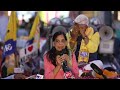 Sunita Kejriwal की West Delhi के Roadshow में Fiery Speech🔥| Aam Aadmi Party