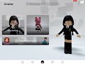 Creating a Wednesday avatar on Roblox part 2!