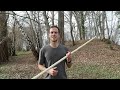 How to Make the ULTIMATE STAFF - Multipurpose, Martial Arts, Survival Tool- Harvest, Season, Carving