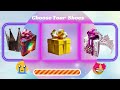 Choose your gift 🎁 🌈 🪙 ❤️||Gift box challenge||3 gift box ||Pink, gold, rainbow| How Lucky Are You??