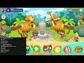 Bloons td6 XP, Money and insta monkey farm Demo Made with python