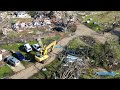 A LIFE CHANGING Tornado Struck Rolling Fork & Silver City, Mississippi - Unedited Drone Footage 2023